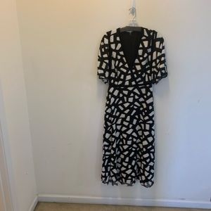 Black&White dress print